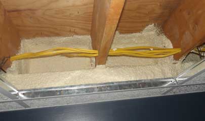 Insulation in a house in Watertown NY