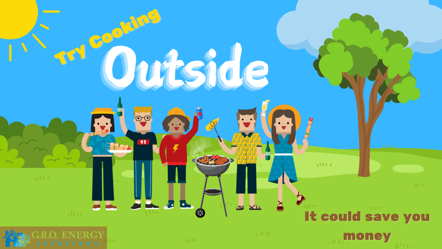 Try cooking outside this summer – it could save you money!