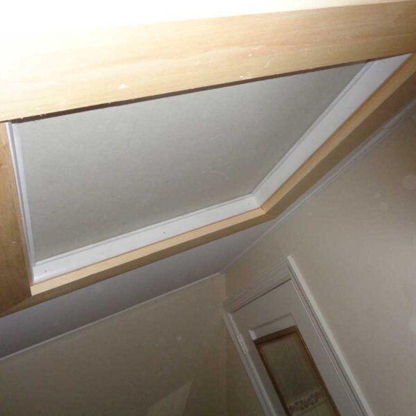 entrance to attic