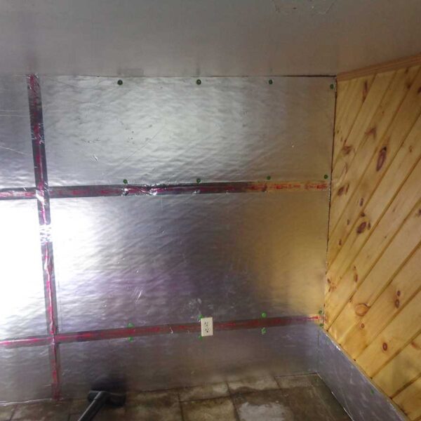 foam insulation on ceiling