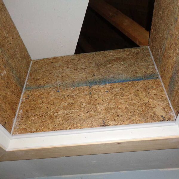 entrance to attic