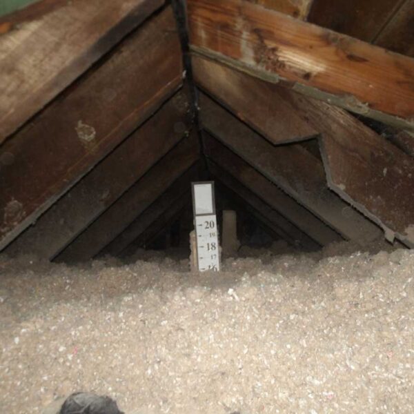 Blown In attic insulation